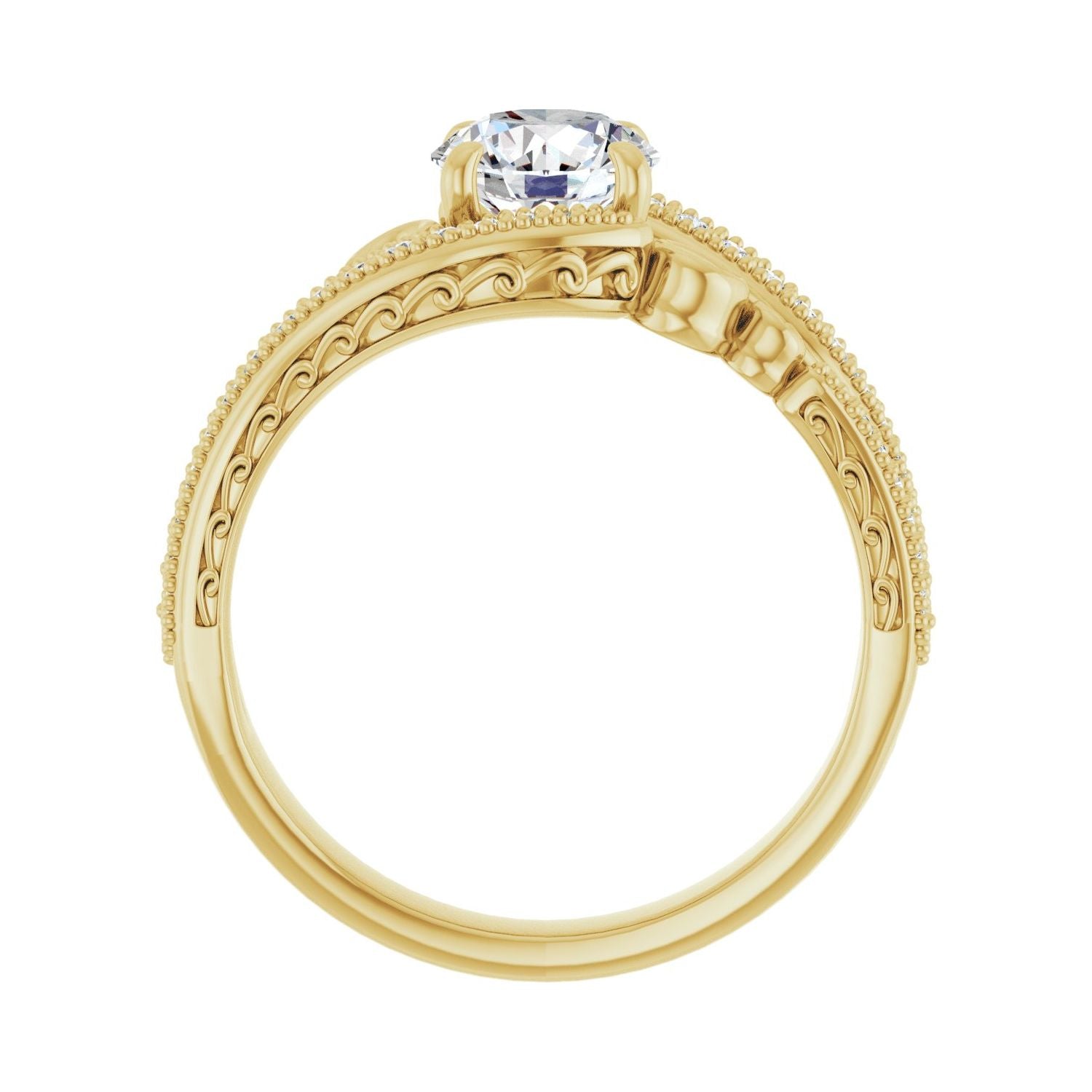 Calandra — yellow gold