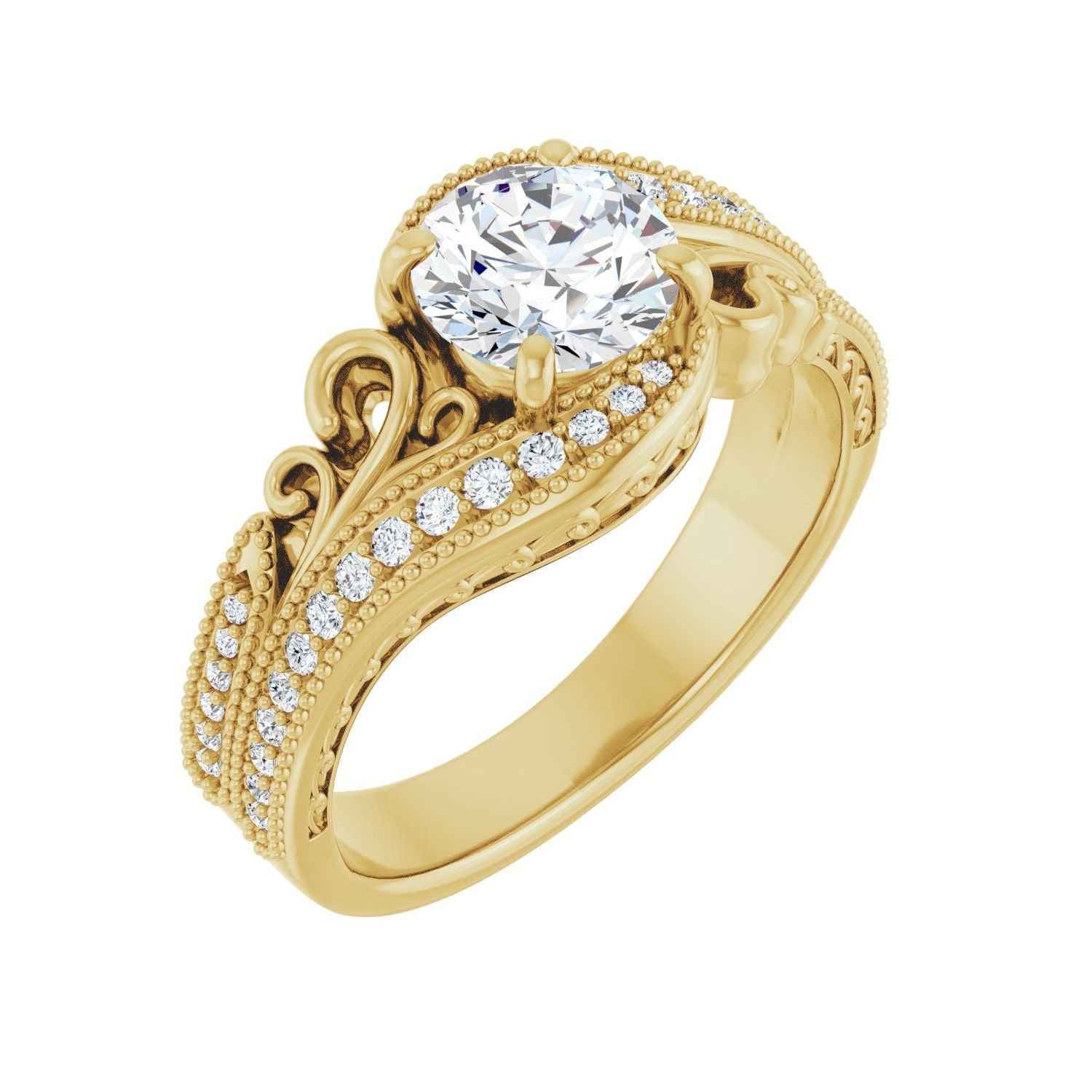 Calandra — yellow gold