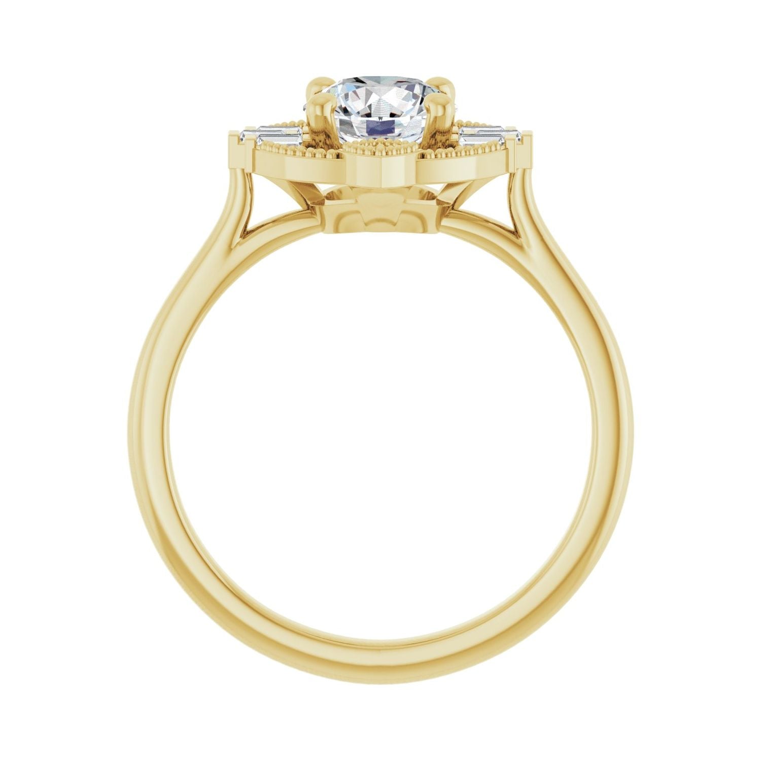 Calantha — yellow gold