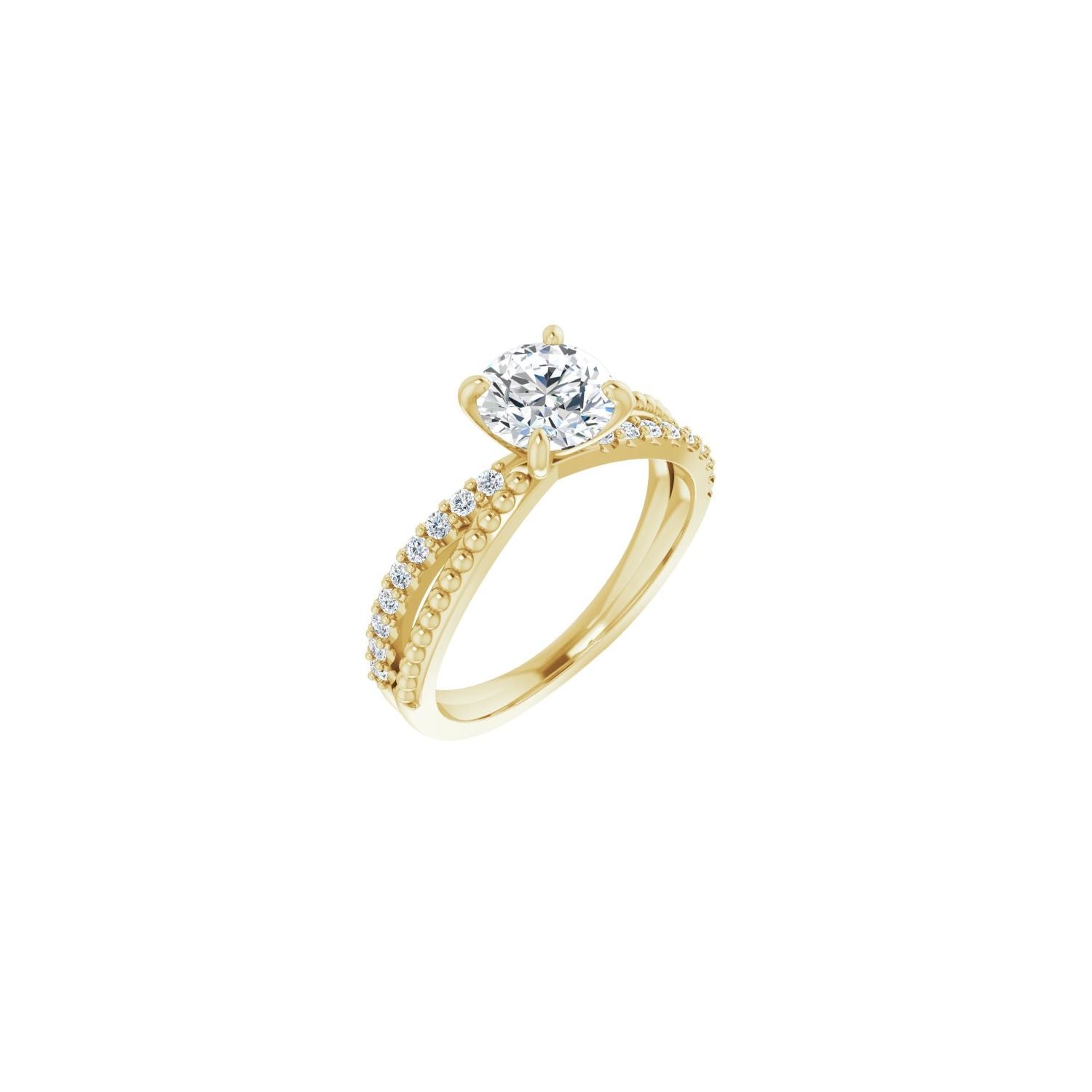 Carissa — yellow gold