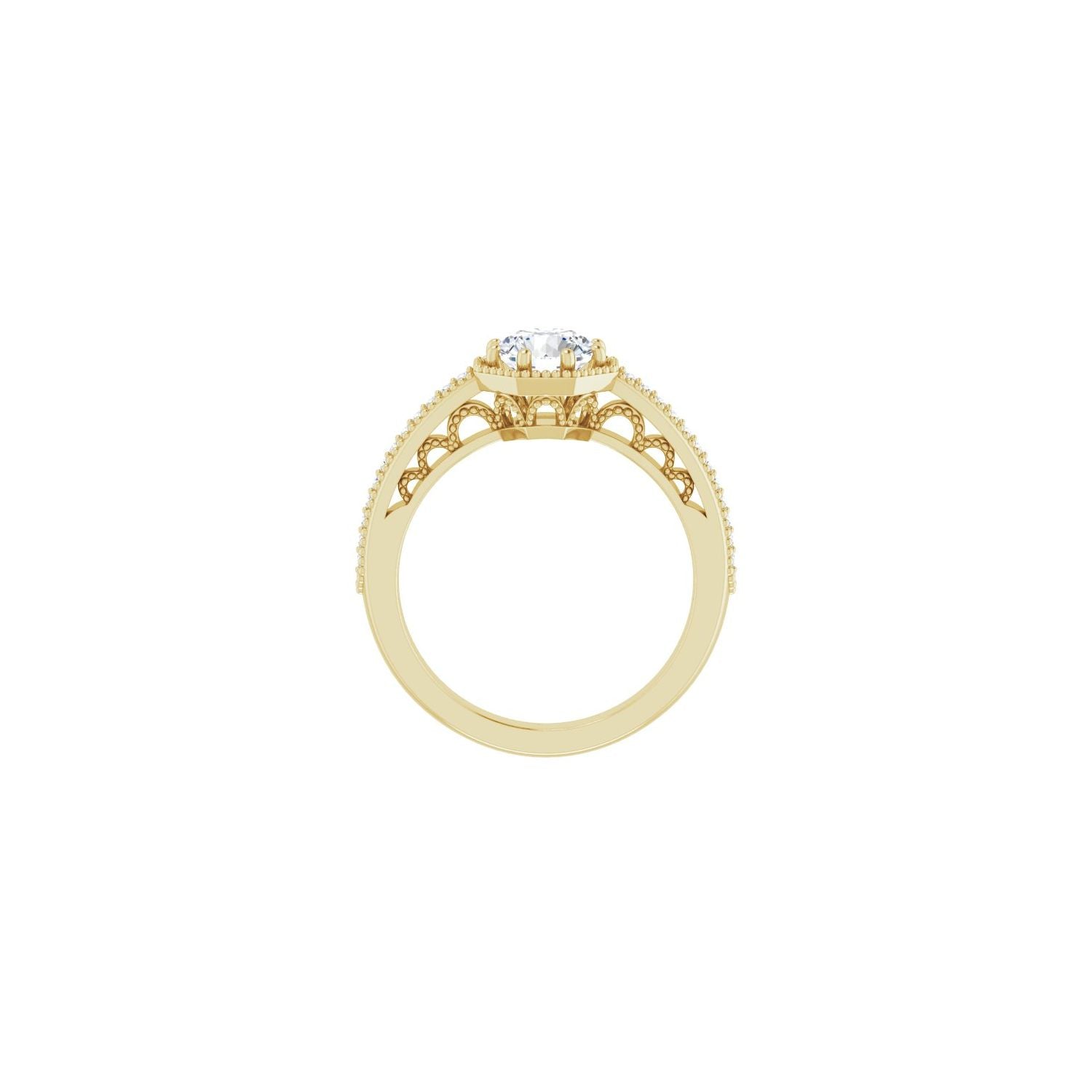 Carolena — yellow gold