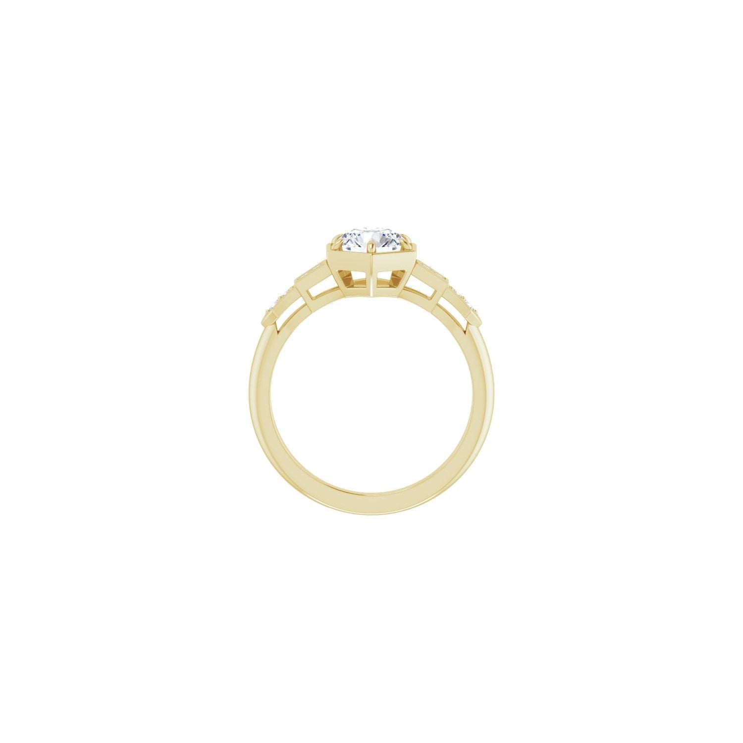 Catarina — yellow gold