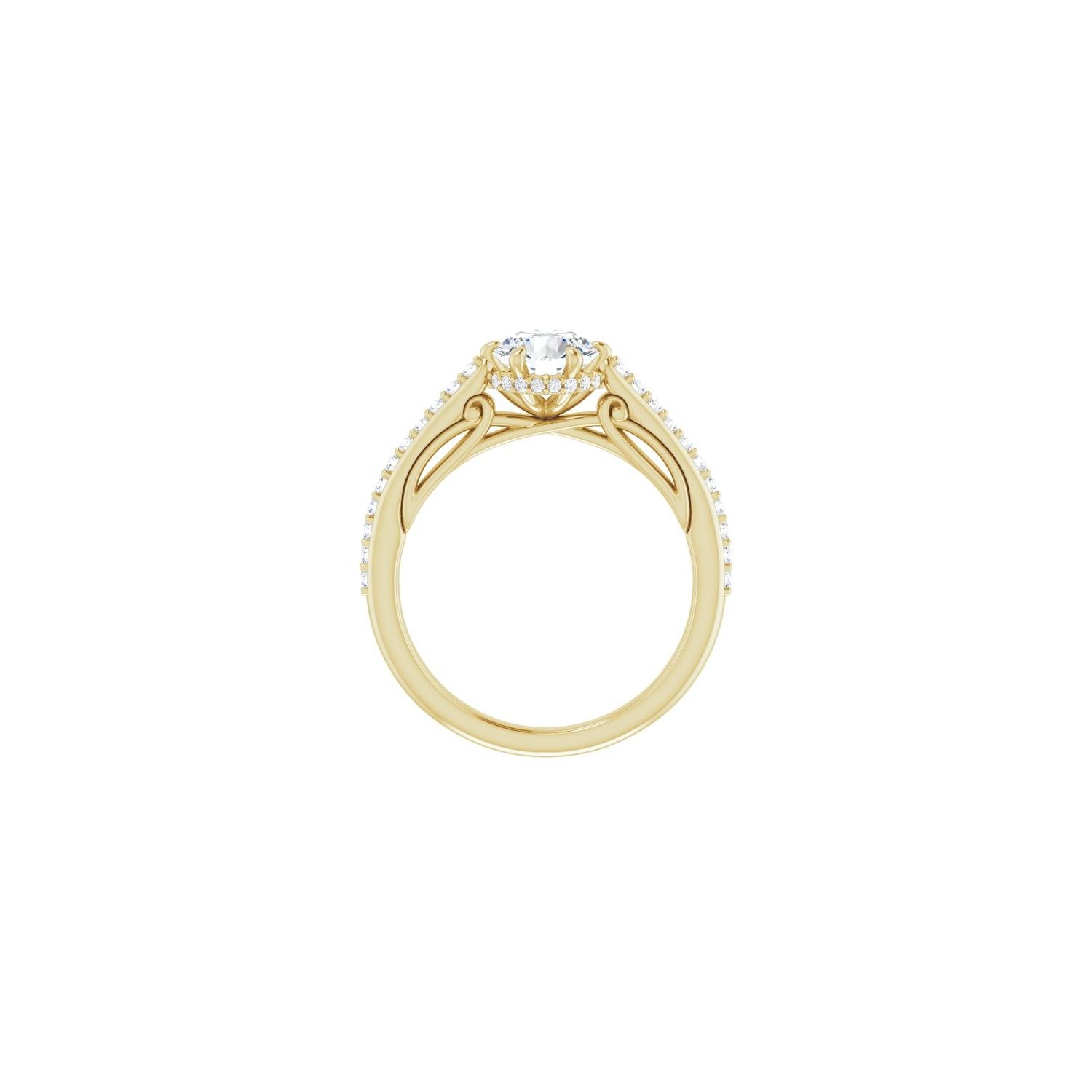 Charmian — yellow gold