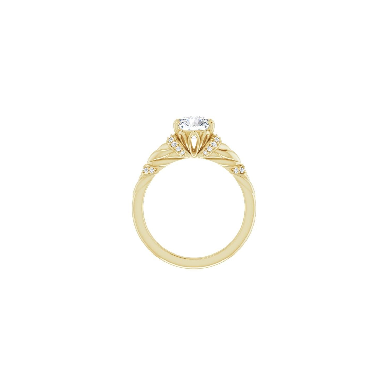 Claudine — yellow gold