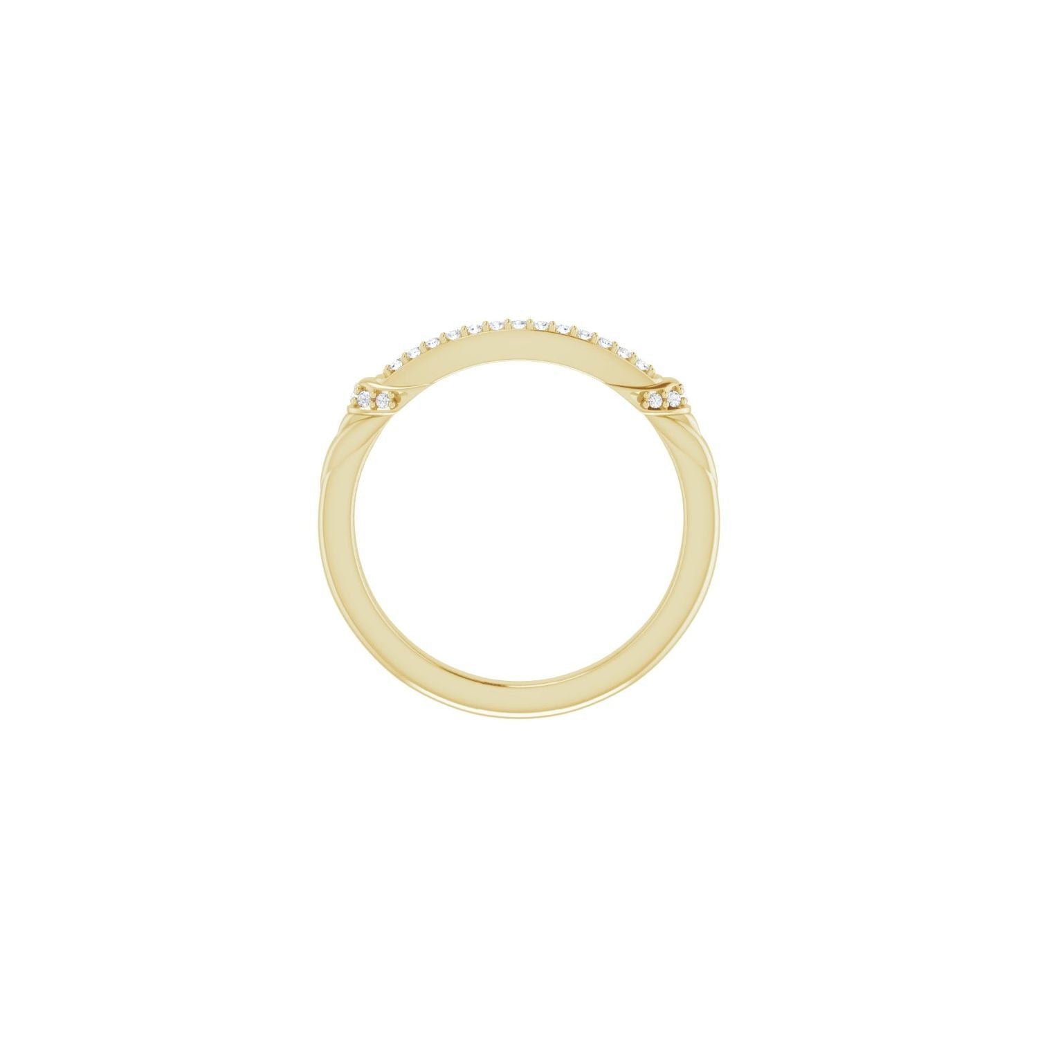 Marthena — yellow gold