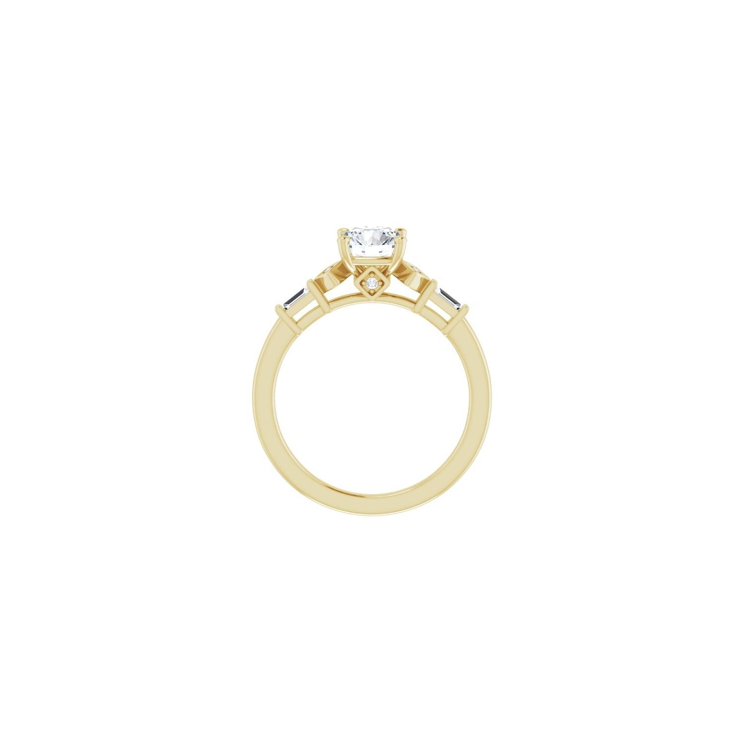 Dalinda — yellow gold