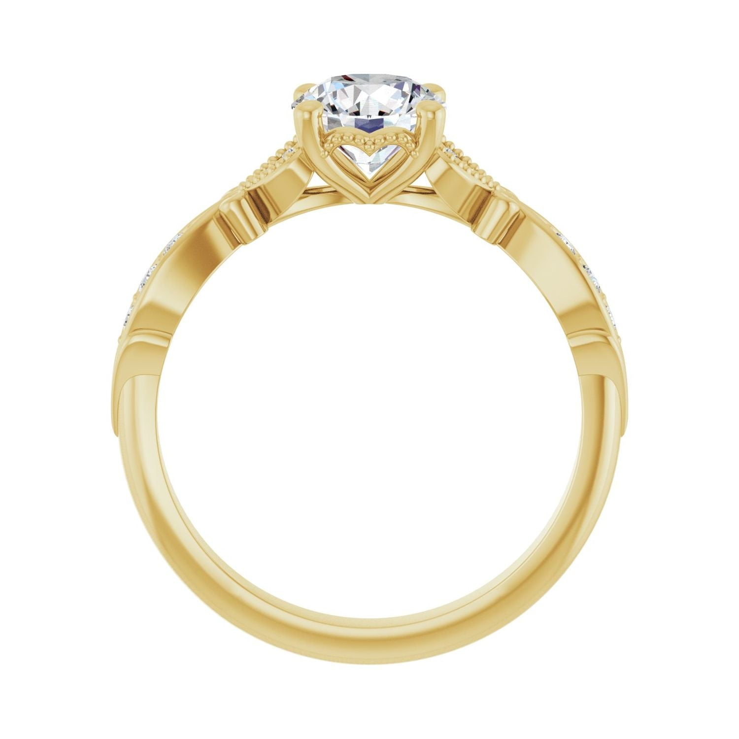 Damiana — yellow gold