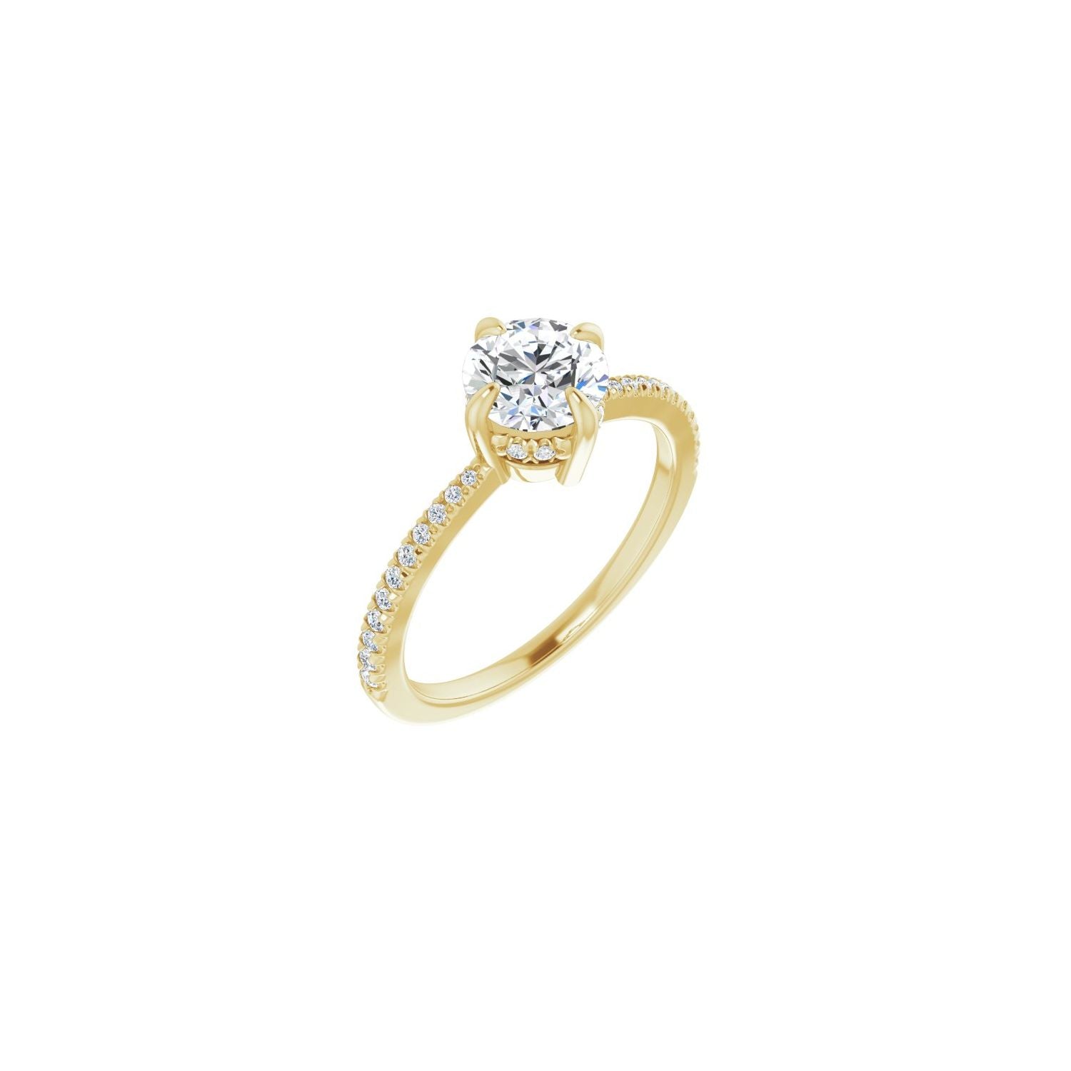 Daphnee — yellow gold
