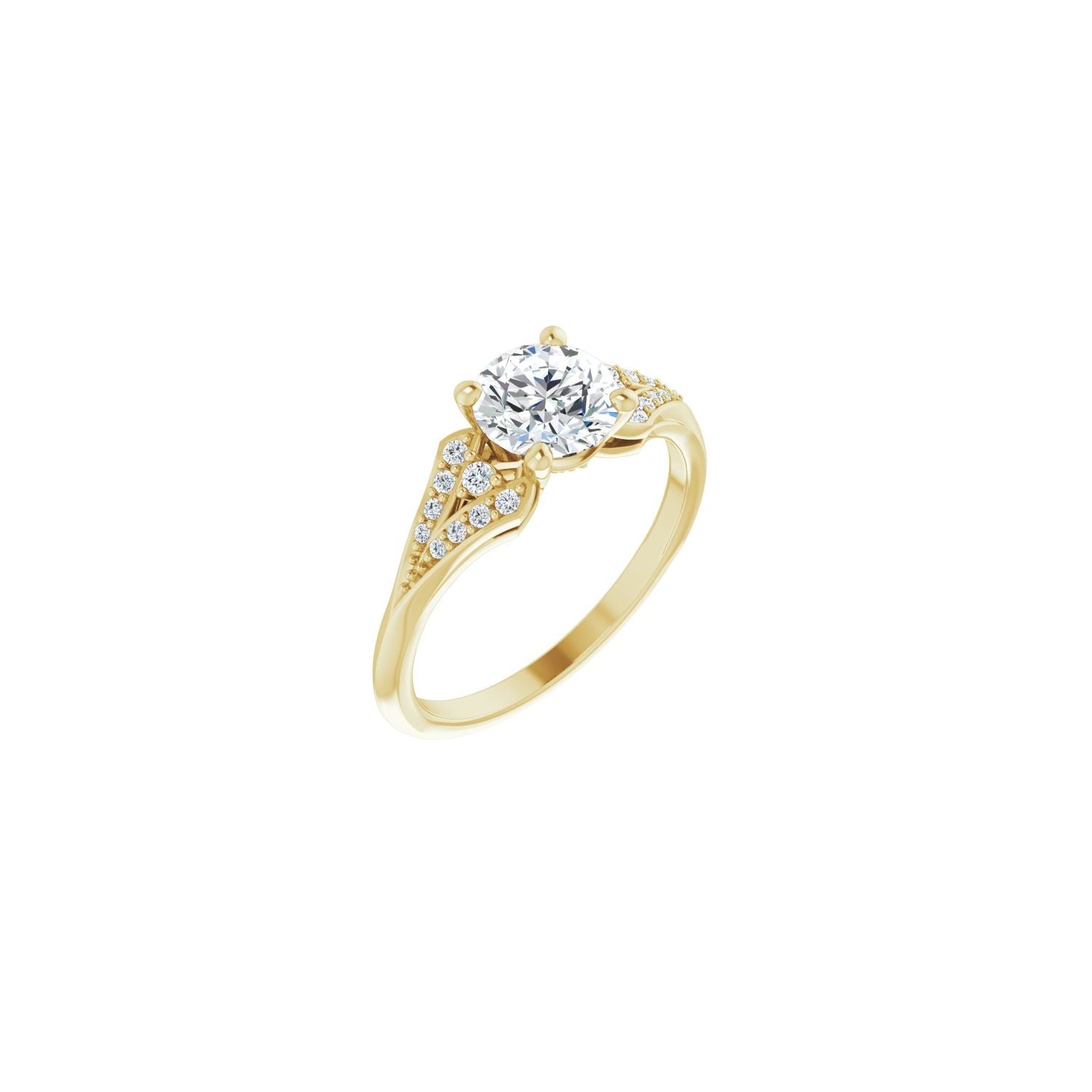 Delphia — yellow gold