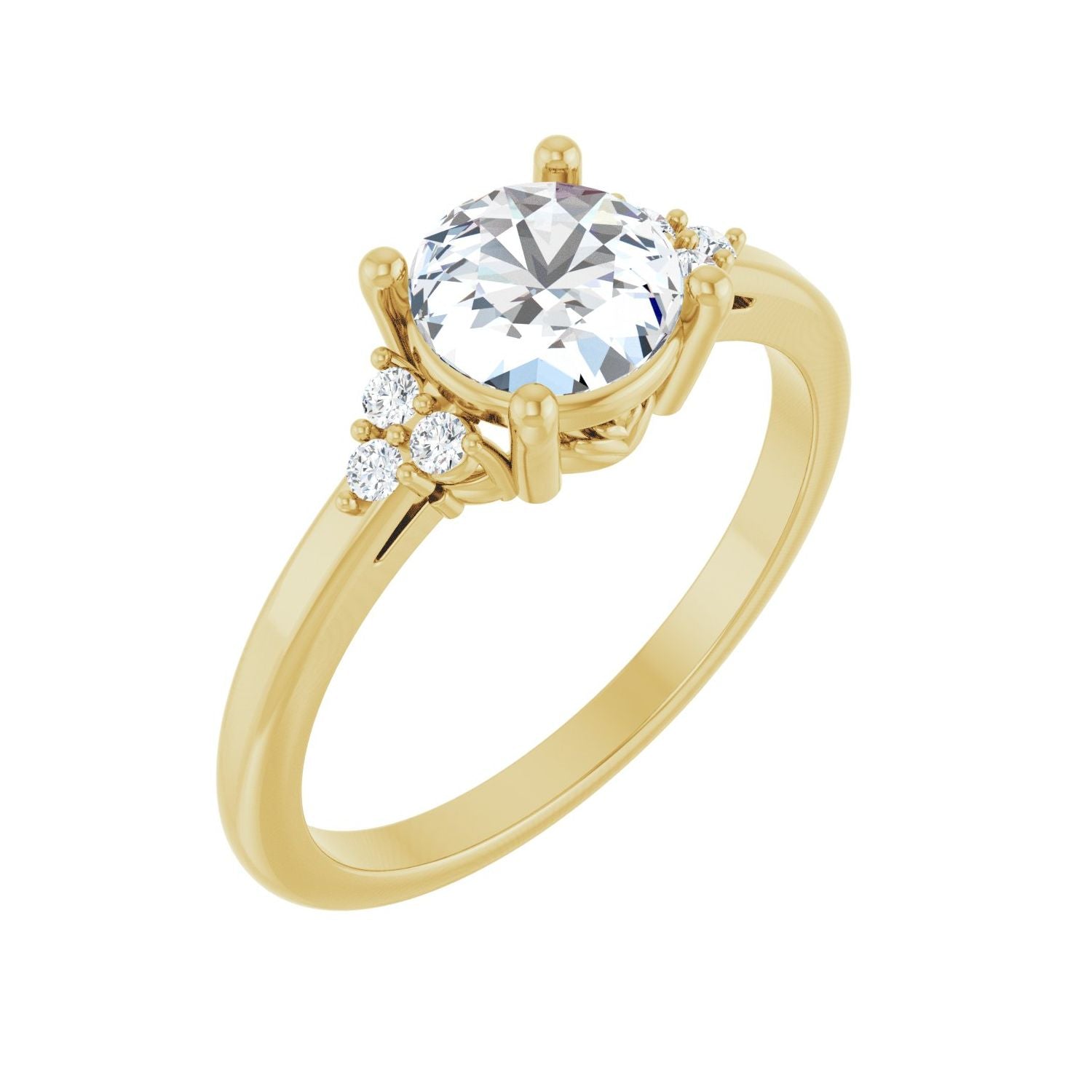 Diantha — yellow gold