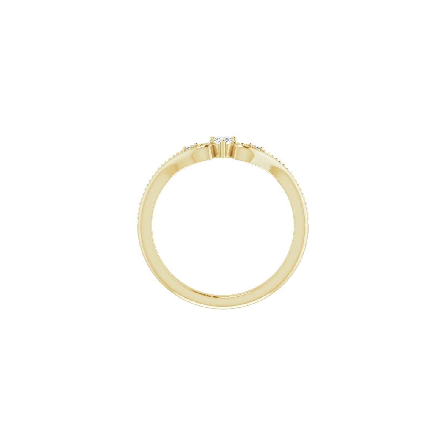 Nathania — yellow gold