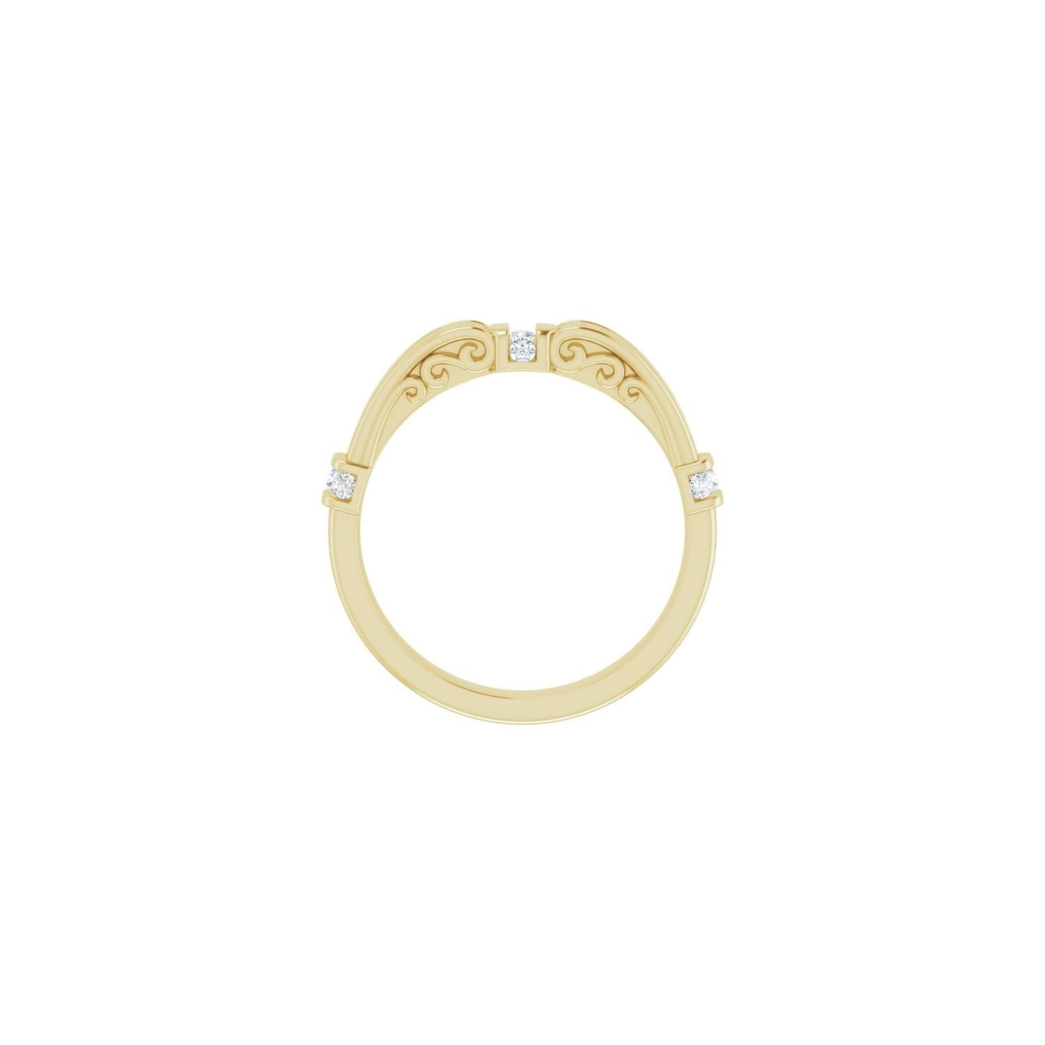 Nessa — yellow gold