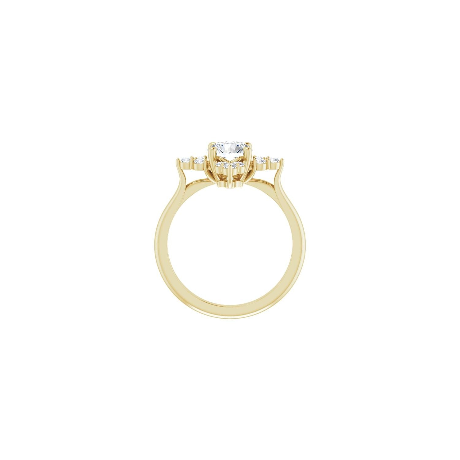 Elodia — yellow gold