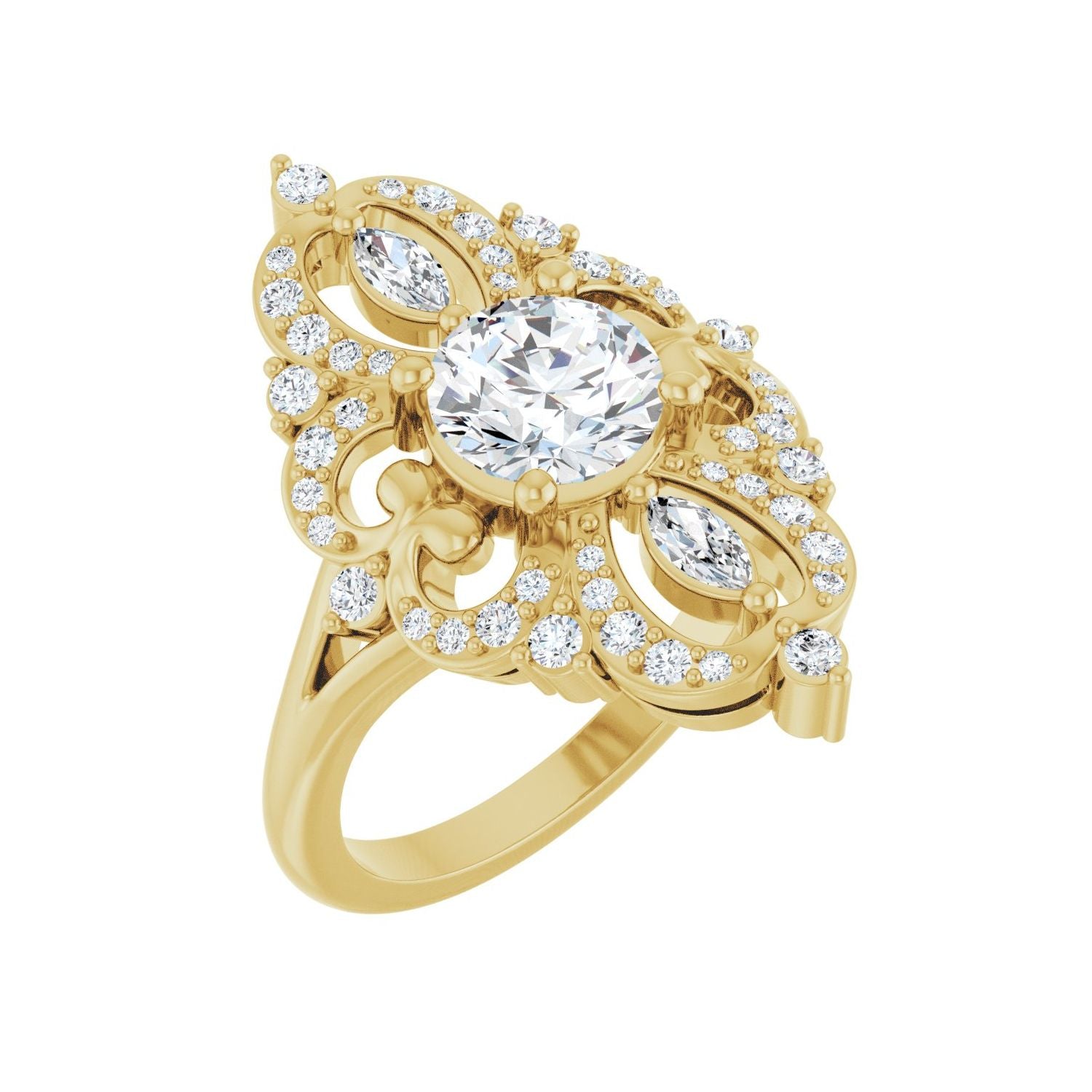 Elysande — yellow gold