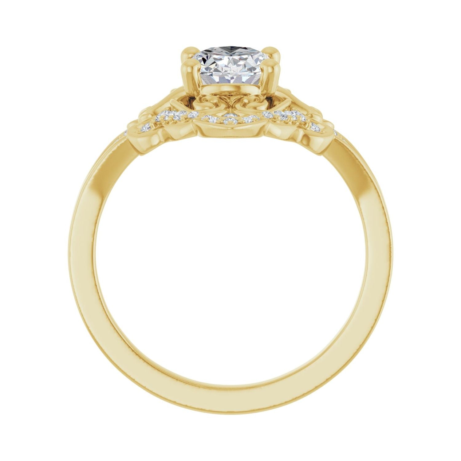 Emerie — yellow gold