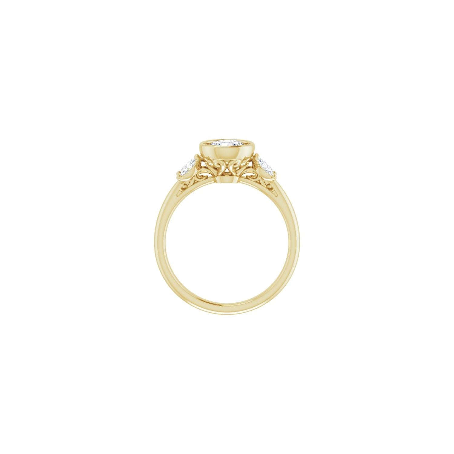 Fernande — yellow gold
