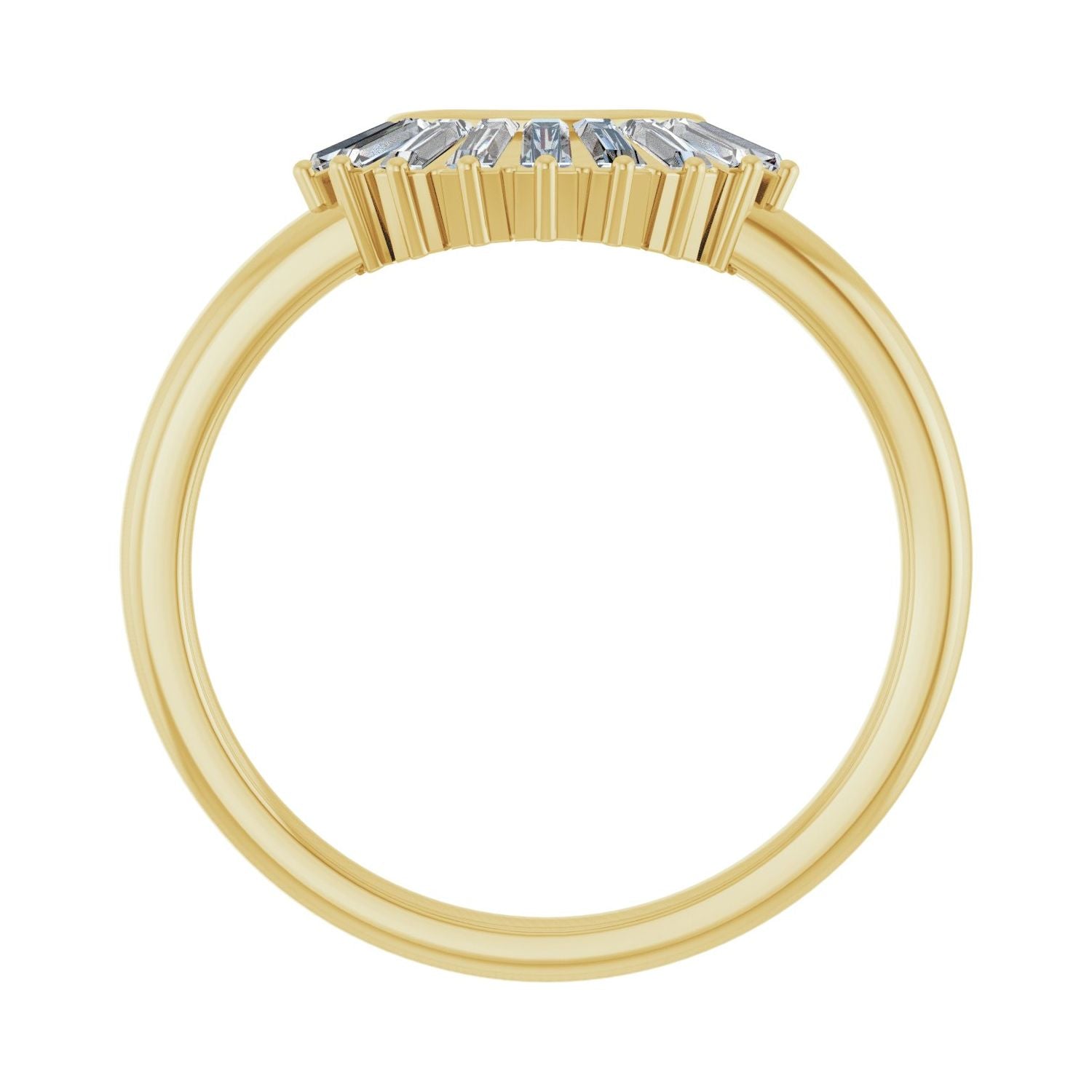 Sweetheart — yellow gold