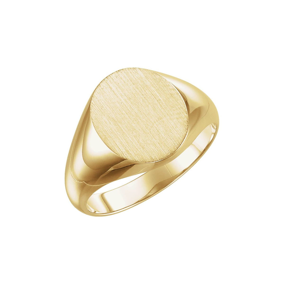 Large Oval Signet Ring