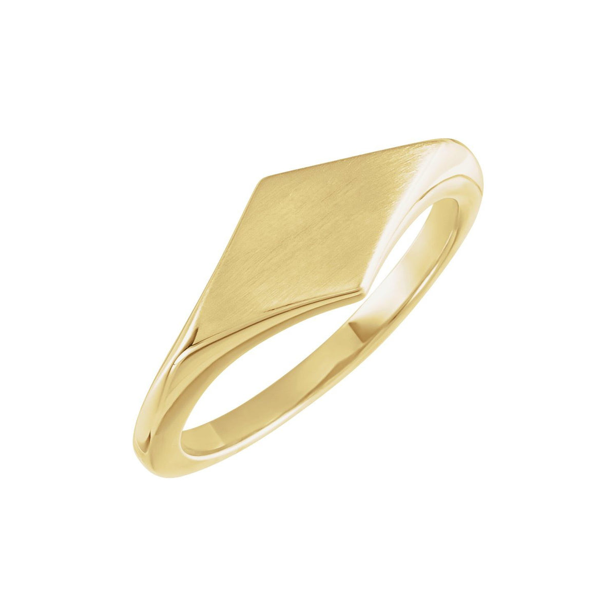 Geometric Signet Ring