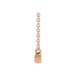Petite Mama Necklace — rose gold