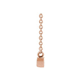 Petite Mama Necklace — rose gold