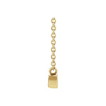 Petite Mama Necklace — yellow gold