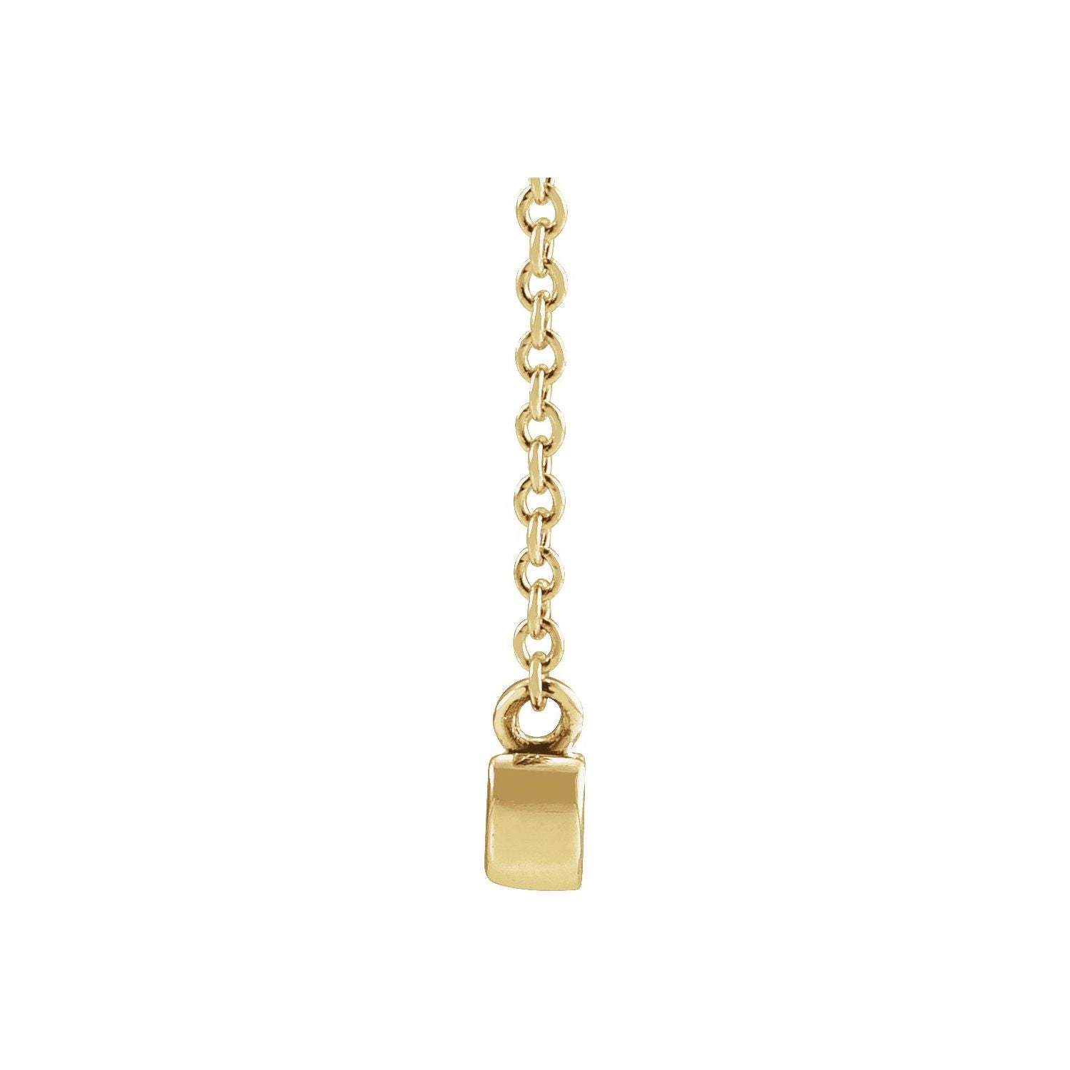 Petite Mama Necklace — yellow gold