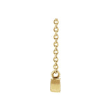 Petite Mama Necklace — yellow gold