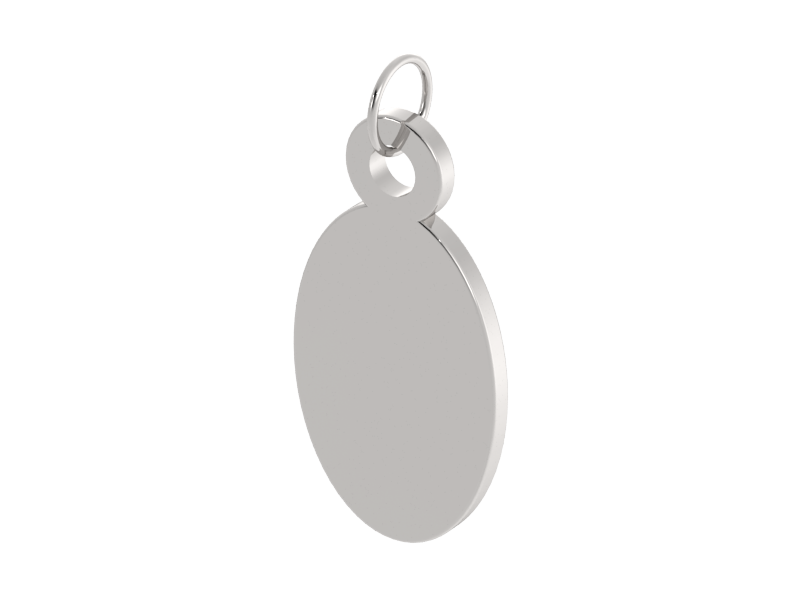 Elliptical: Oval Charm