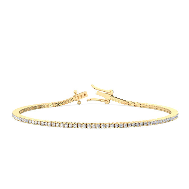 The Eternity Diamond Bracelet (1-6 carat total weight)