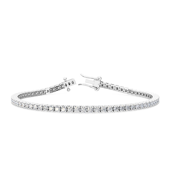 The Eternity Diamond Bracelet (1-6 carat total weight)