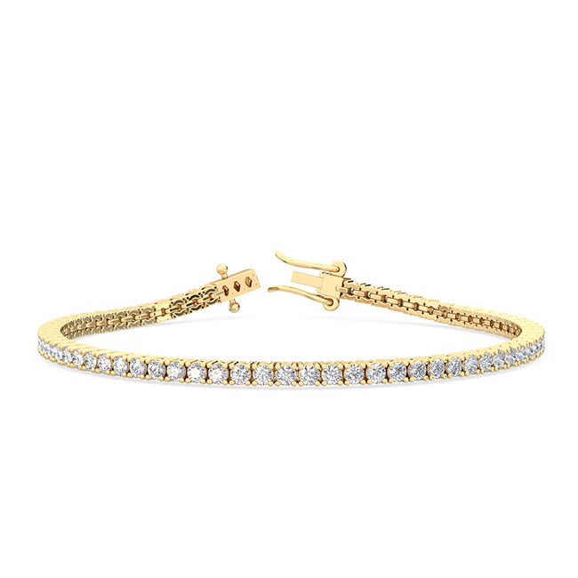 The Eternity Diamond Bracelet (1-6 carat total weight)