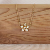 Flower Diamond Pendant
