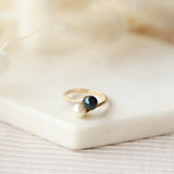 Classic Gold Pearl Ring
