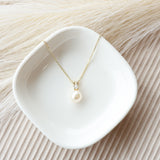 Pearl and Diamond Pendant