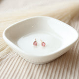 Round Pink Diamond Solitaire Earrings (0.50 carat tw)