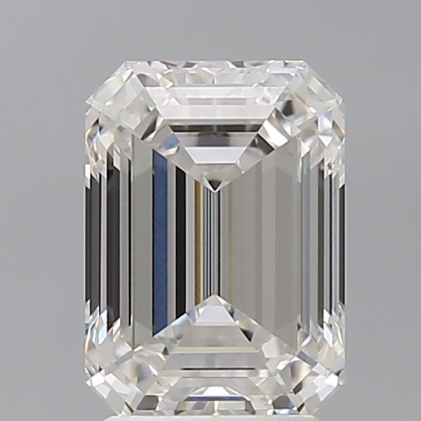 2.59 ct Emerald Lab-Grown Diamond, F VVS2