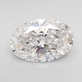 1.53 ct Oval Lab-Grown Diamond, F VVS2