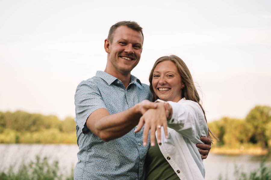 An Alloy Custom Jewelers couple