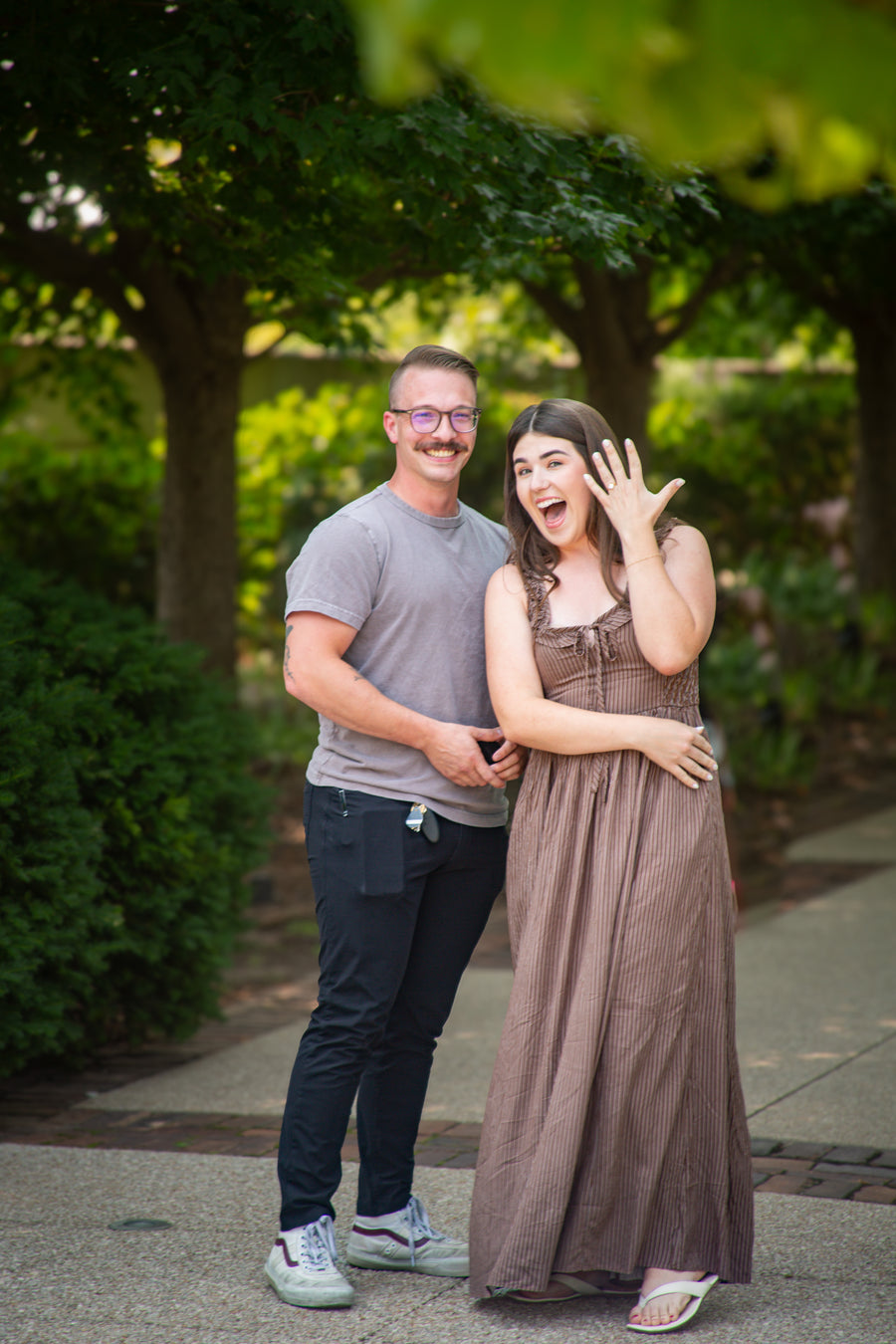 An Alloy Custom Jewelers couple