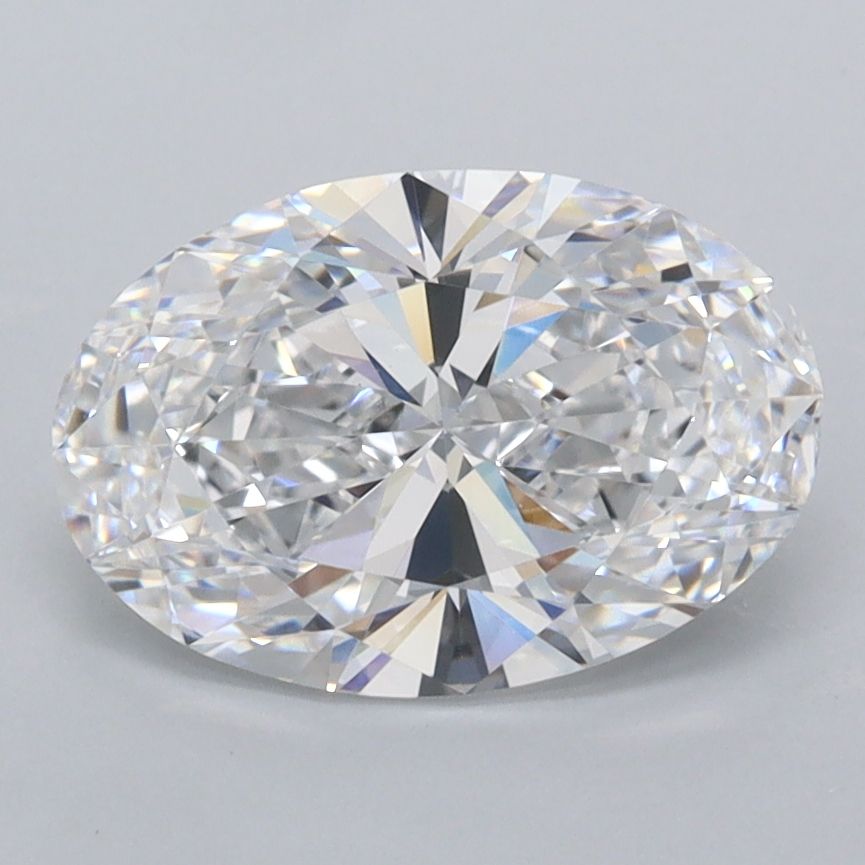 2.01 ct Oval Lab-Grown Diamond, D VVS2