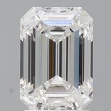 2.57 ct Emerald Lab-Grown Diamond, E VS1