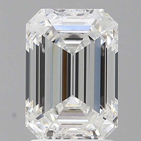 2.57 ct Emerald Lab-Grown Diamond, E VS1