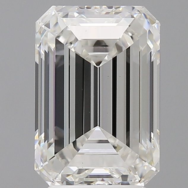 3.56 ct Emerald Lab-Grown Diamond, F VS1