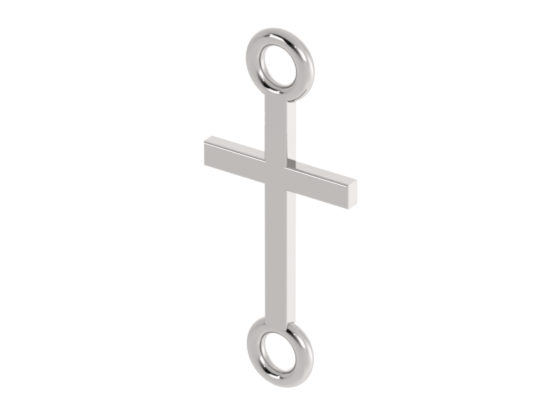 Faith: Cross Bracelet Connector