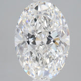 3.01 ct Oval Lab-Grown Diamond, F VS1