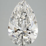 3.1 ct Pear Lab-Grown Diamond, F VS1
