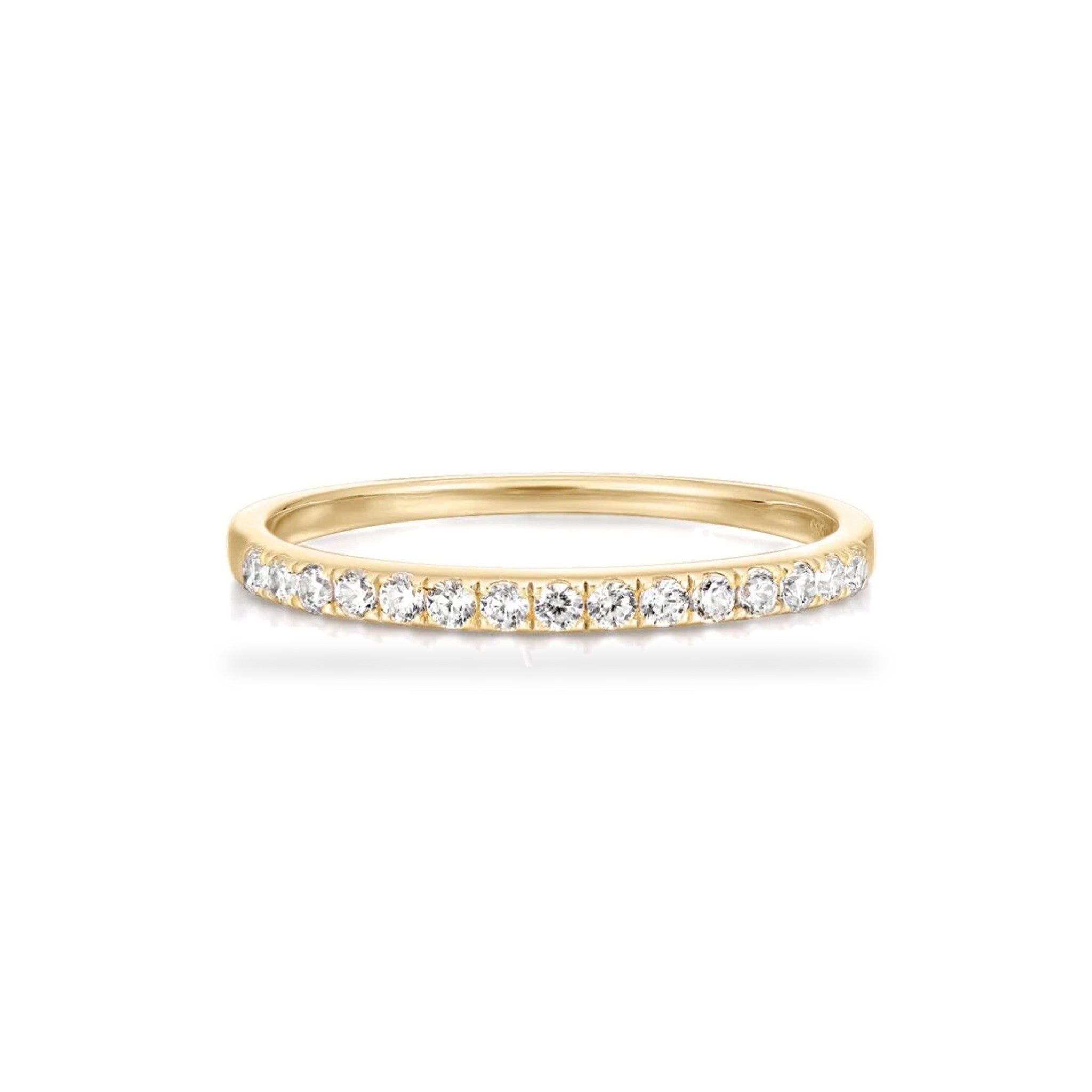 Essentials Round Lab-Grown Diamond Stacking Ring