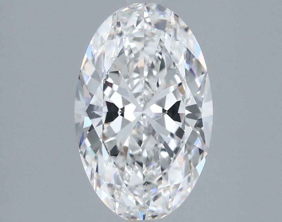 2.03 ct Oval Lab-Grown Diamond, E VVS2