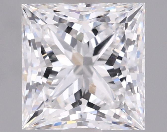 2.01 ct Princess Lab-Grown Diamond, D VVS2